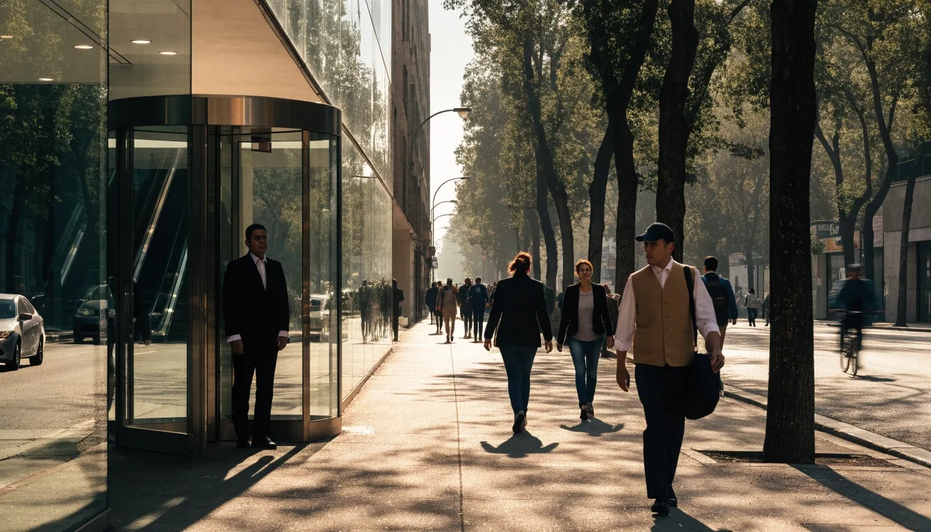 Vista de la avenida Insurgentes Sur en Ciudad de México donde se ubica BioVital Men
